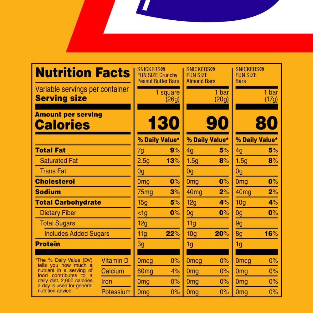 Snickers Original bars with classic milk chocolate taste.
