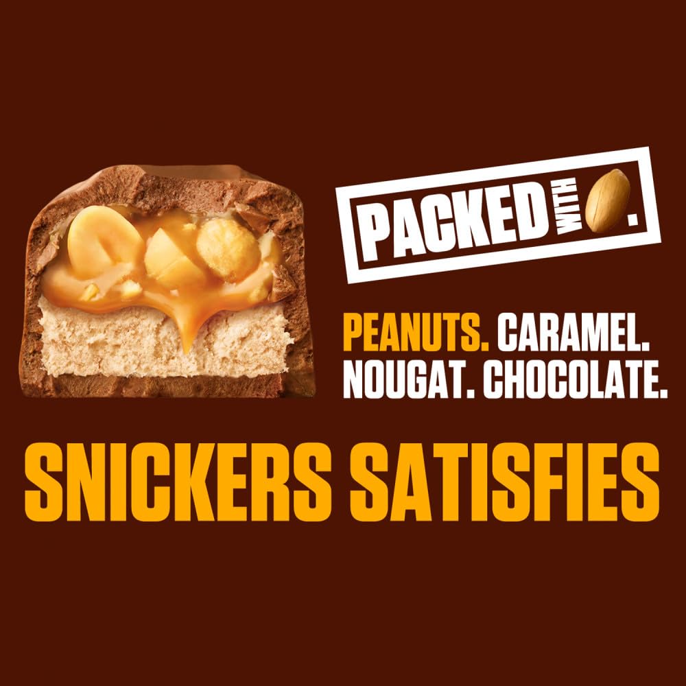 Snickers pantry stock-up bulk pack ready for movie nights and celebrations.