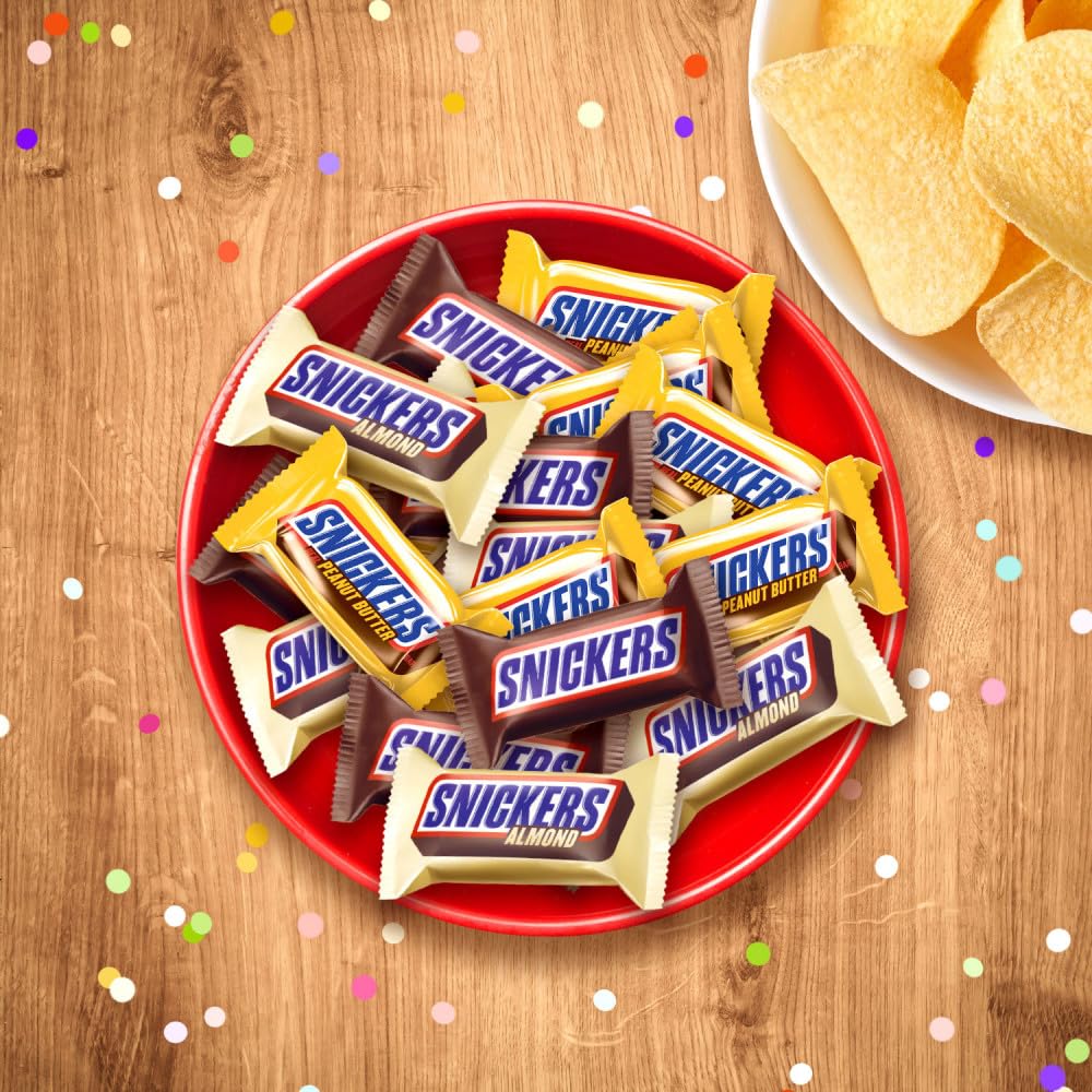 Snickers party favorites mix for football watch parties.