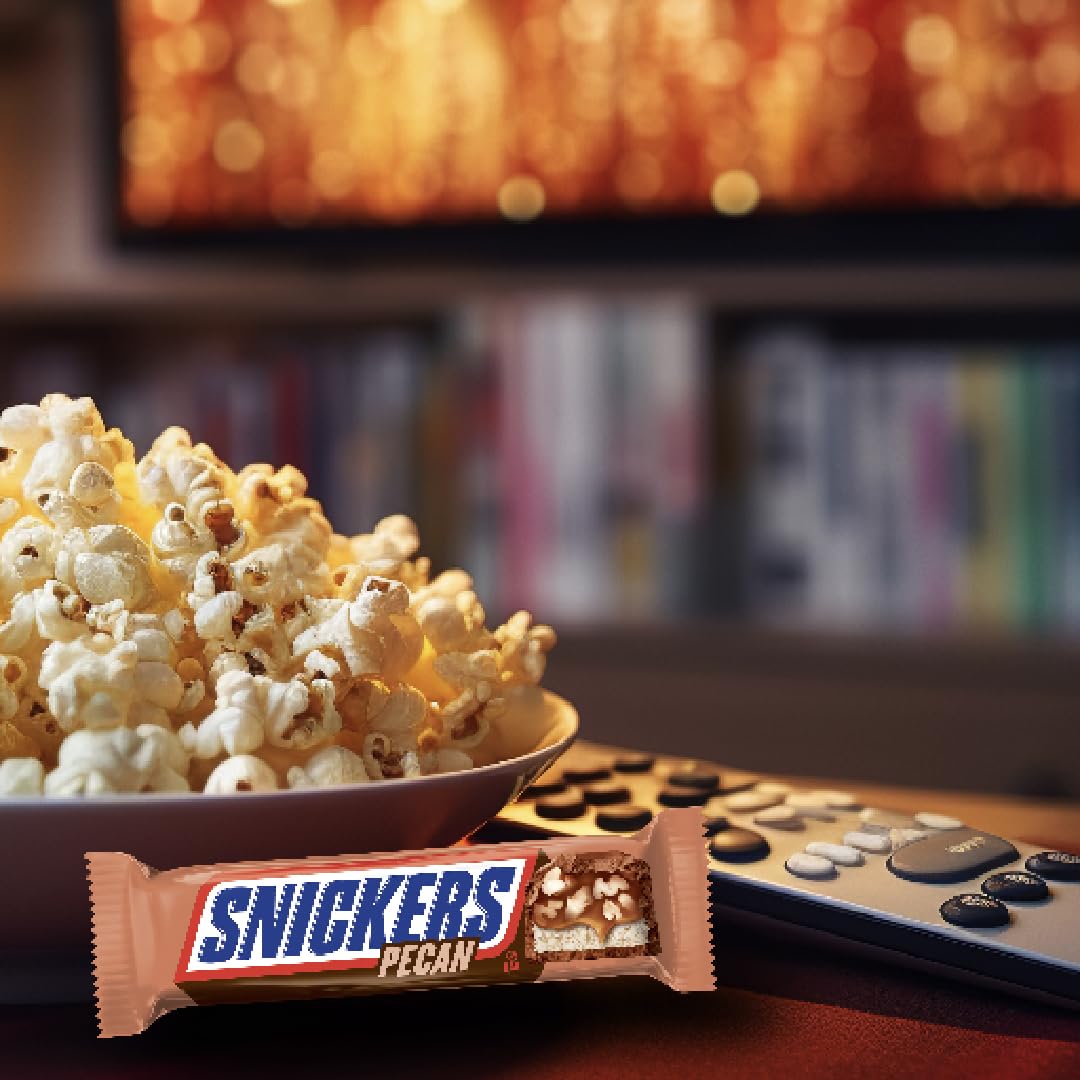 Gift-ready bulk box of Snickers Pecan bars for celebrations