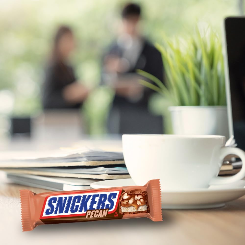 Snickers Pecan Milk Chocolate Bar ideal game-day treat to share.