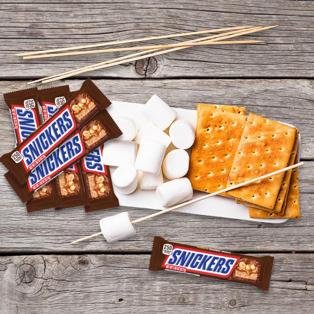 Snickers road-trip snack pack for long drives and travel.