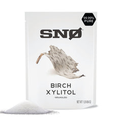 SNØ Pure Birch Xylitol 1lb bag for low-calorie baking and beverages