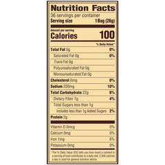 Snyder's of Hanover Mini Pretzels serving pack—perfect for portion-controlled snacking.