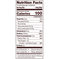 Snyder's mini pretzels 100-calorie pack ideal for lunchboxes.