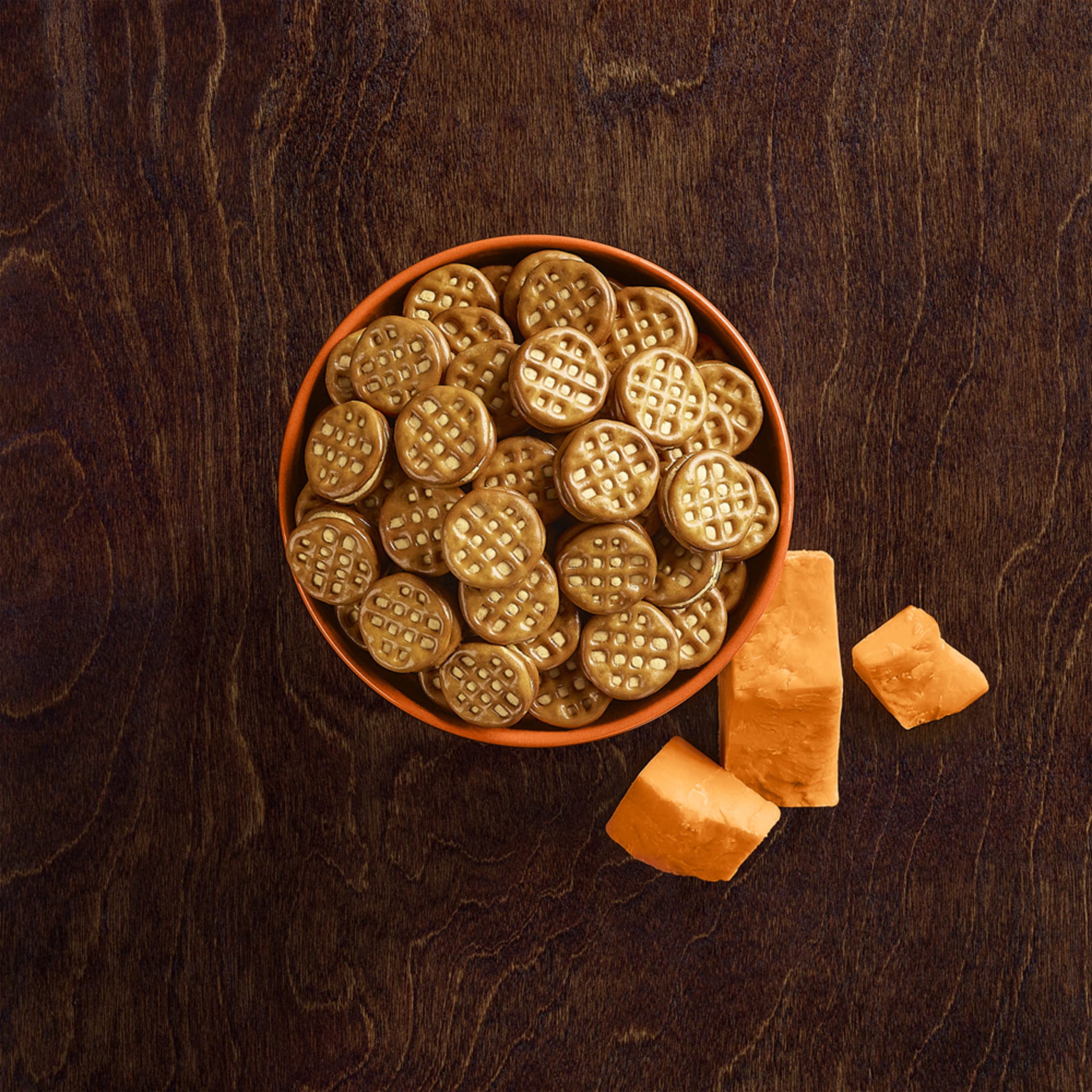 Snyder's of Hanover cheddar pretzel sandwiches in a lunchbox for busy days.