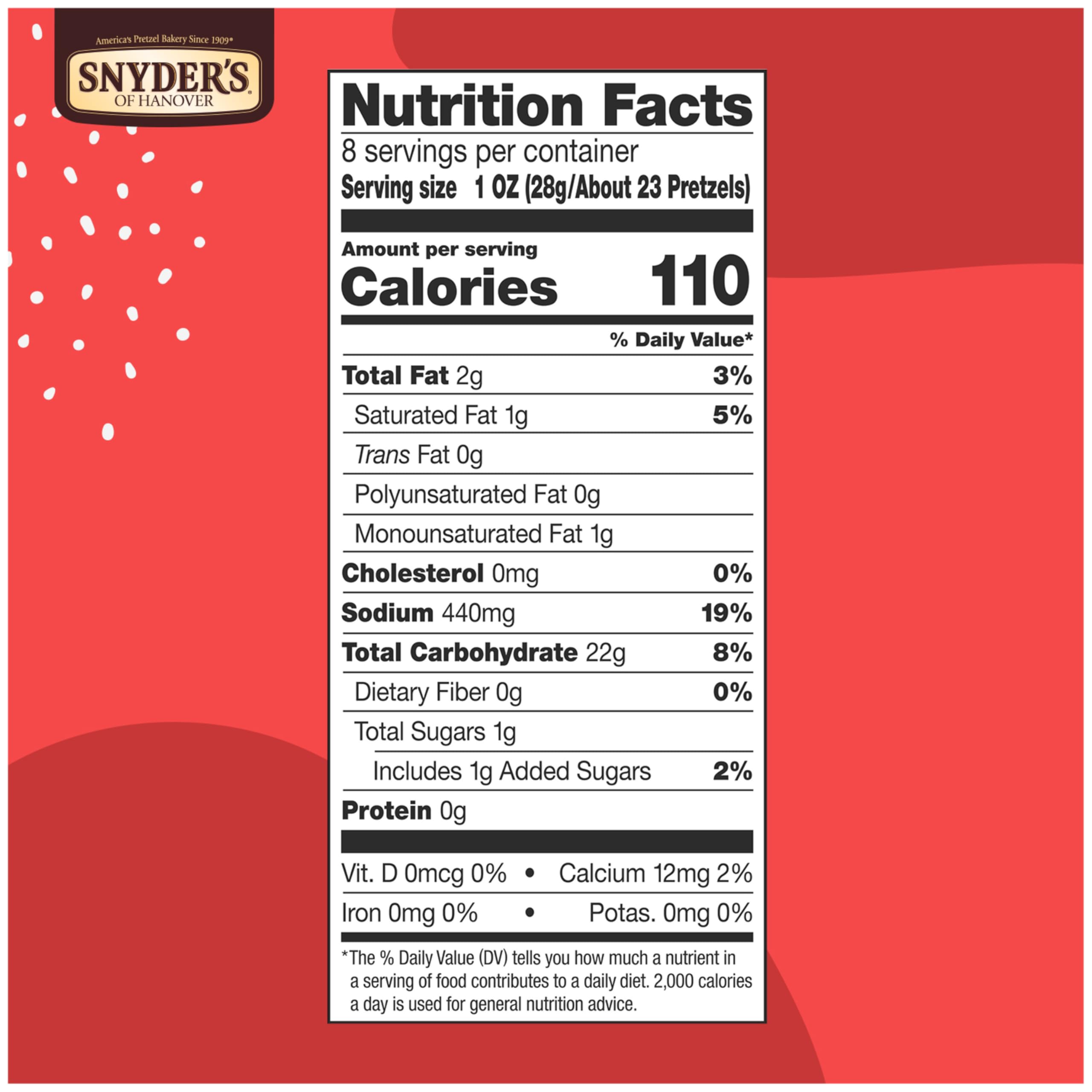 Close-up of crunchy Snyder's mini pretzels highlighting satisfying texture.