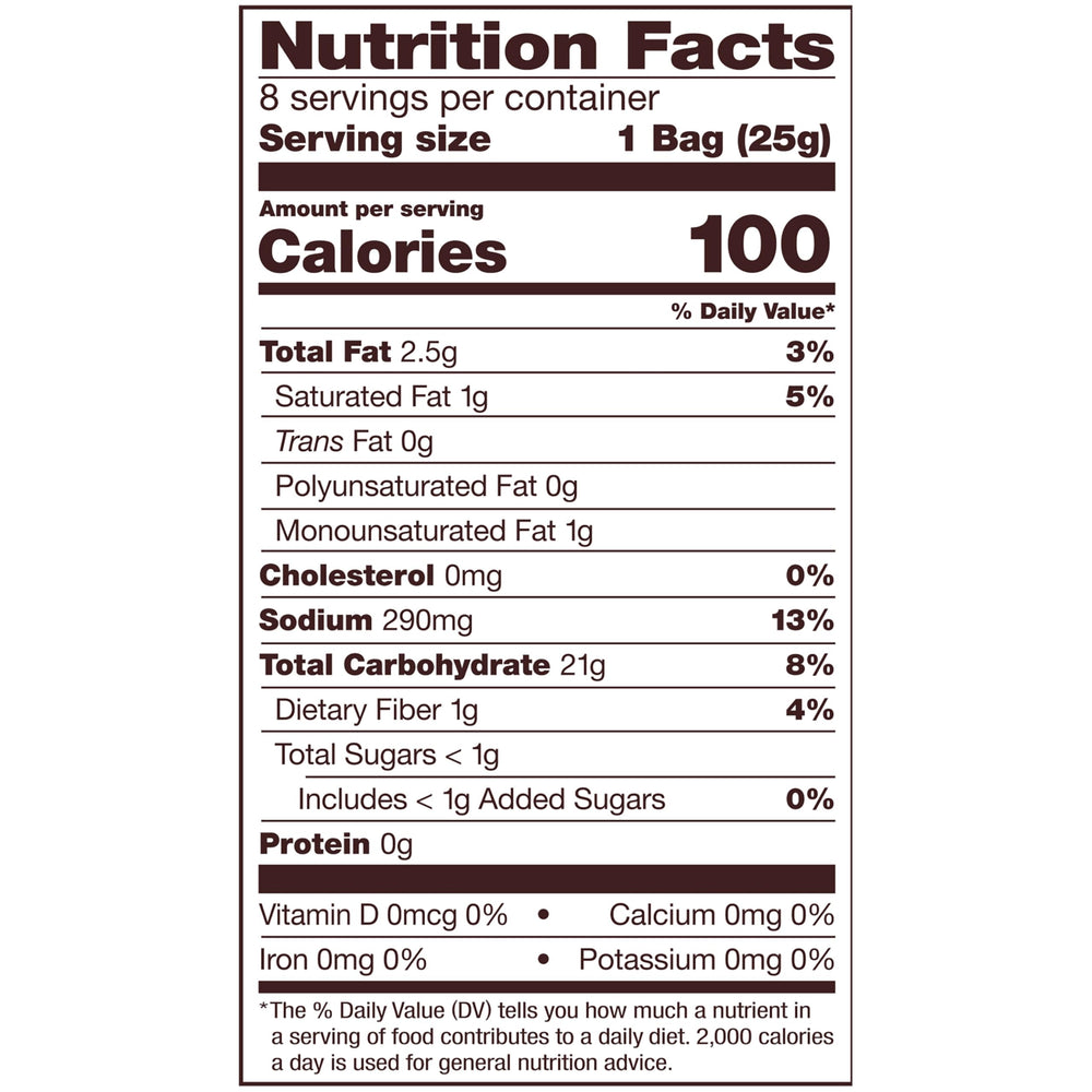 Snyder's of Hanover gluten-free pretzel sticks 8-pack on shelf, easy grab-and-go
