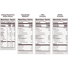Assorted individual snack packs by Snyder's of Hanover for easy lunches.