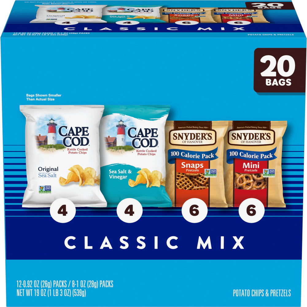 Snyder’s of Hanover Mini Pretzels 100-calorie bite for on-the-go snacking