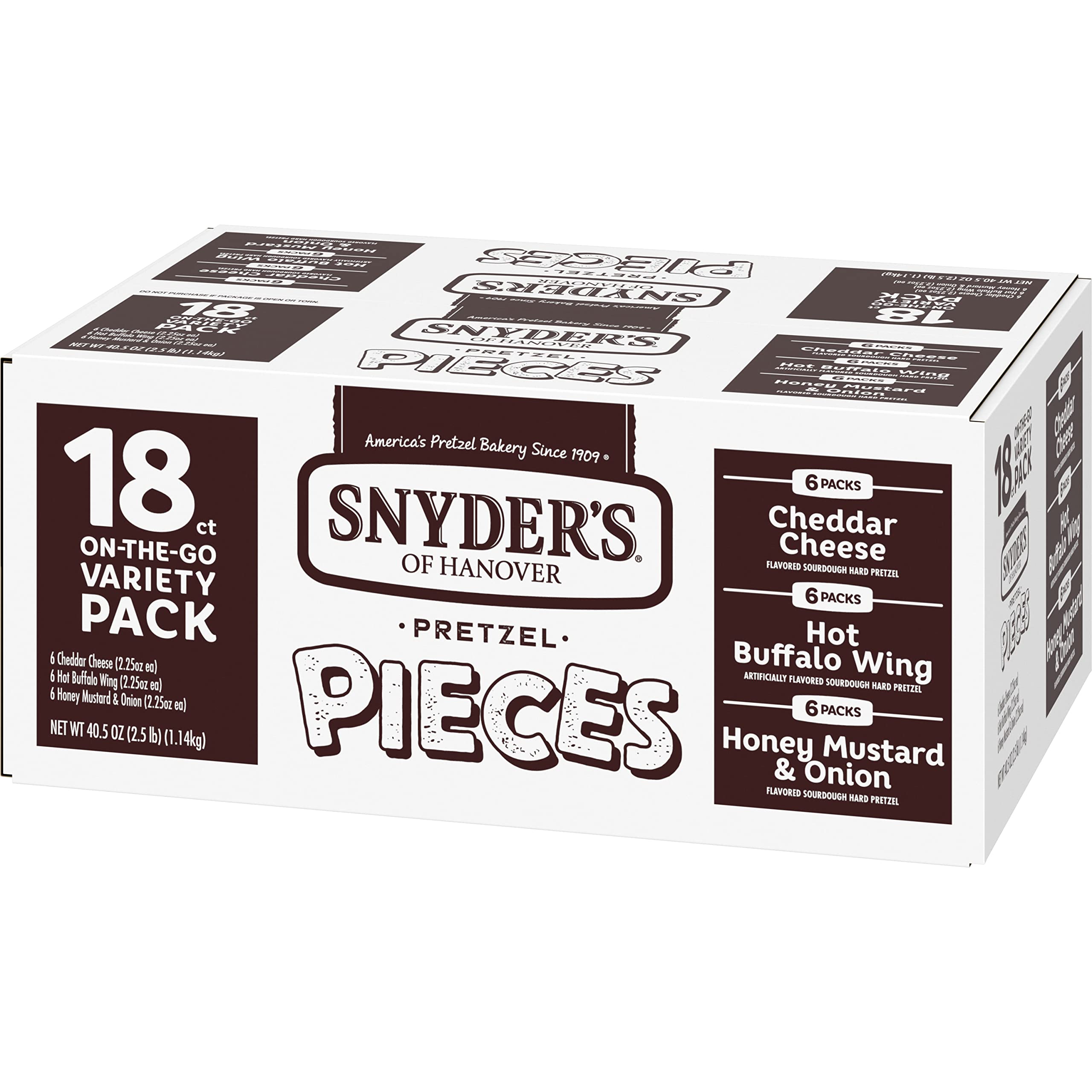 Snyder's Non-GMO project verified label on packaging
