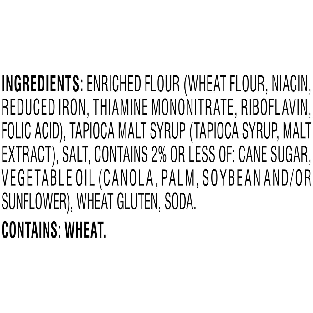 Non-GMO verification label visible on Snyder's packaging.