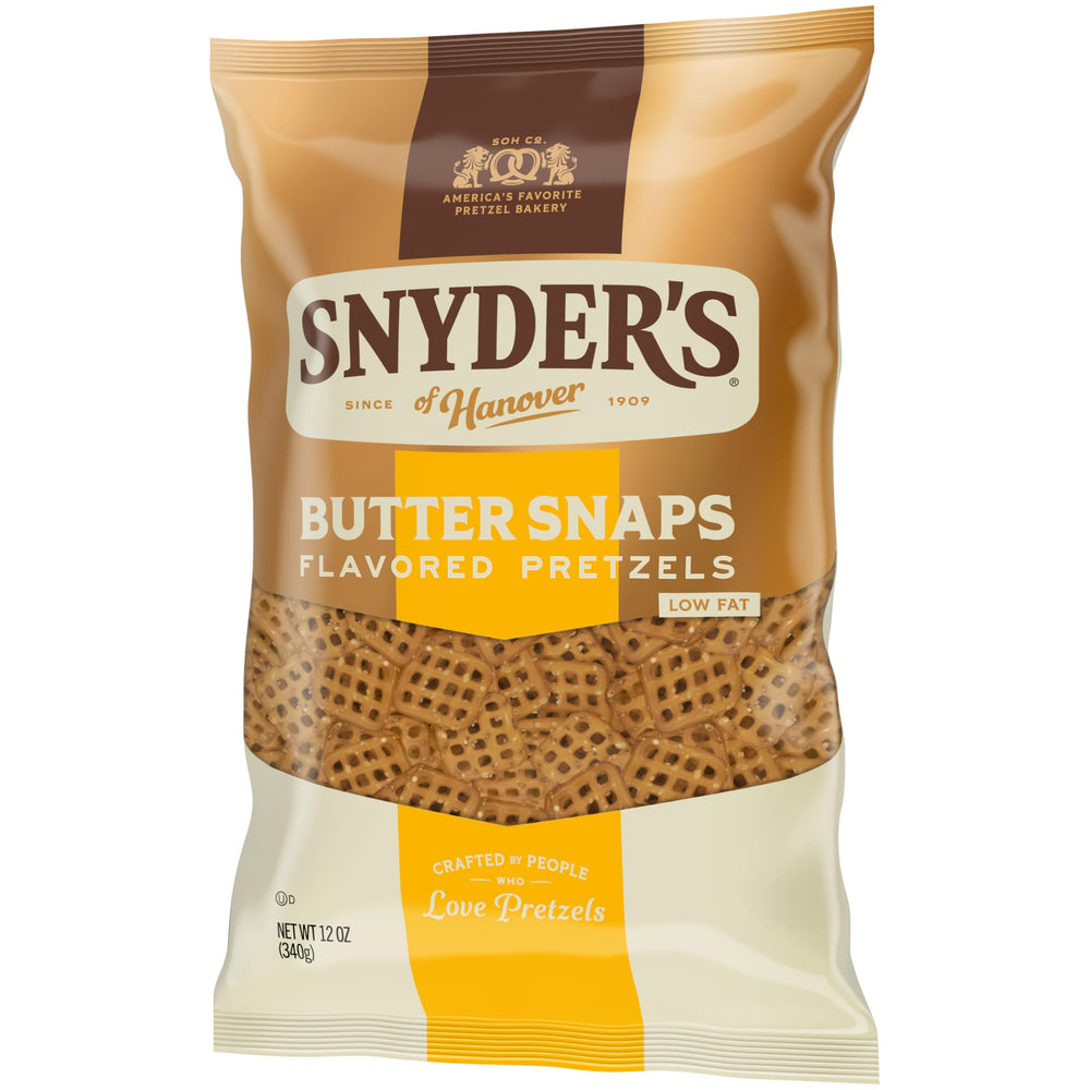 Snyder's Butter Snaps provide a quick, satisfying snack for busy days.