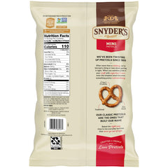 Snyder's of Hanover pretzel crunch close-up—oven-baked flavor elevates everyday snacking.