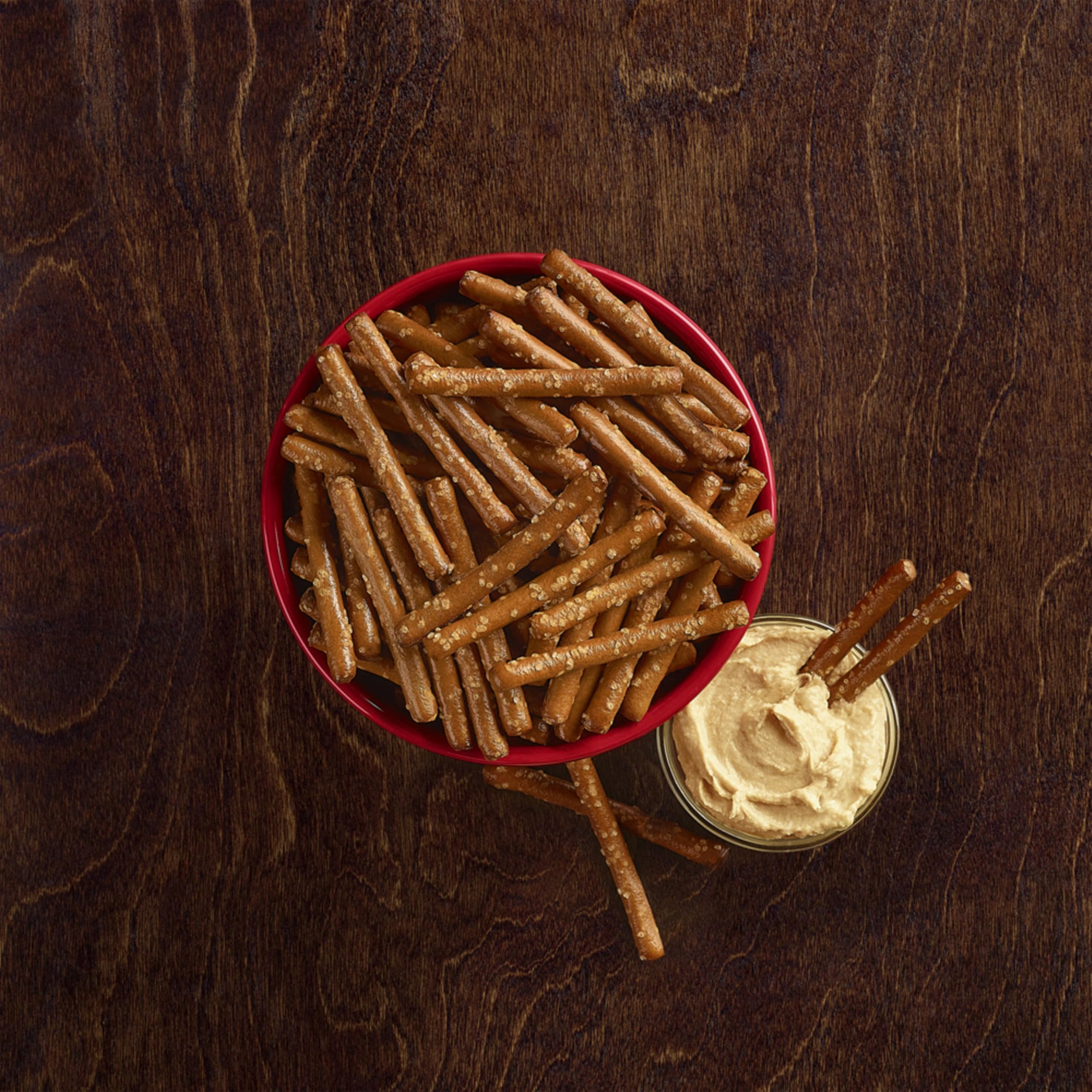 Snyder's Hanover pretzel sticks produced in a peanut-free facility