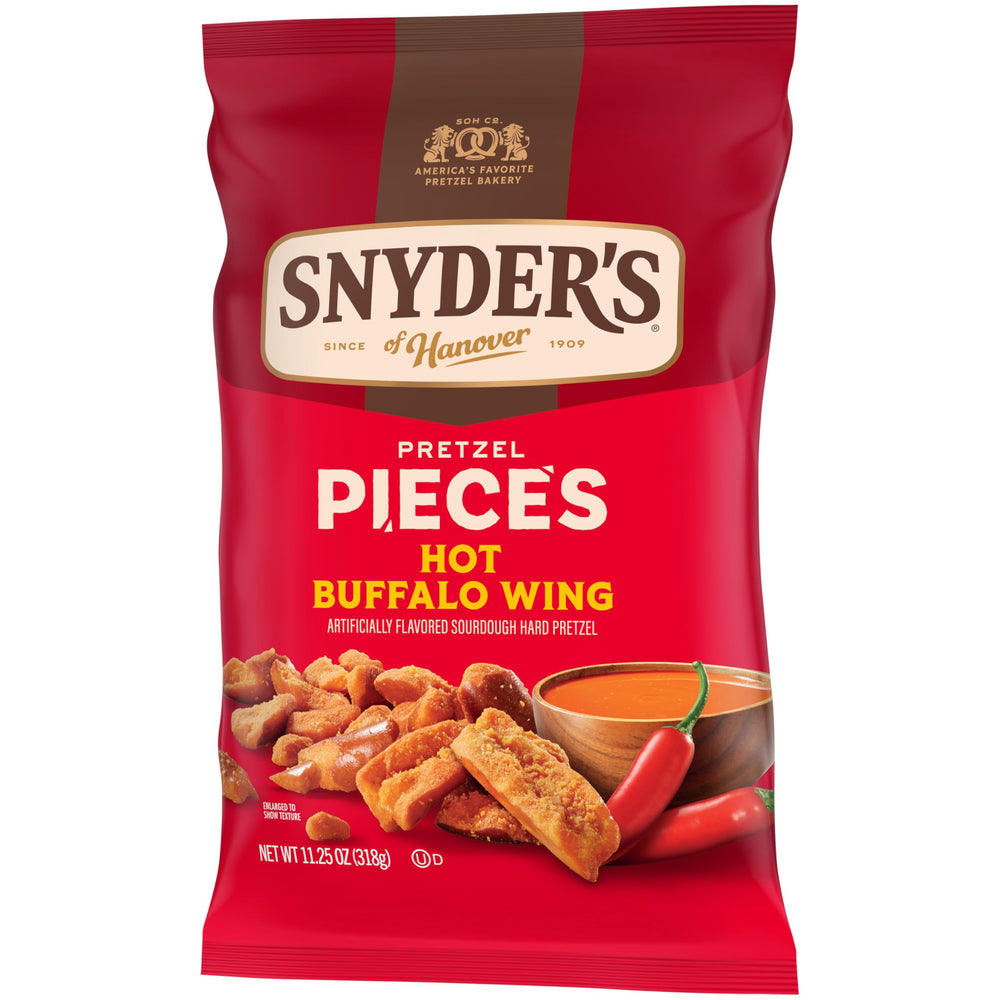 Snyder's of Hanover American heritage pretzel pieces reflecting long tradition