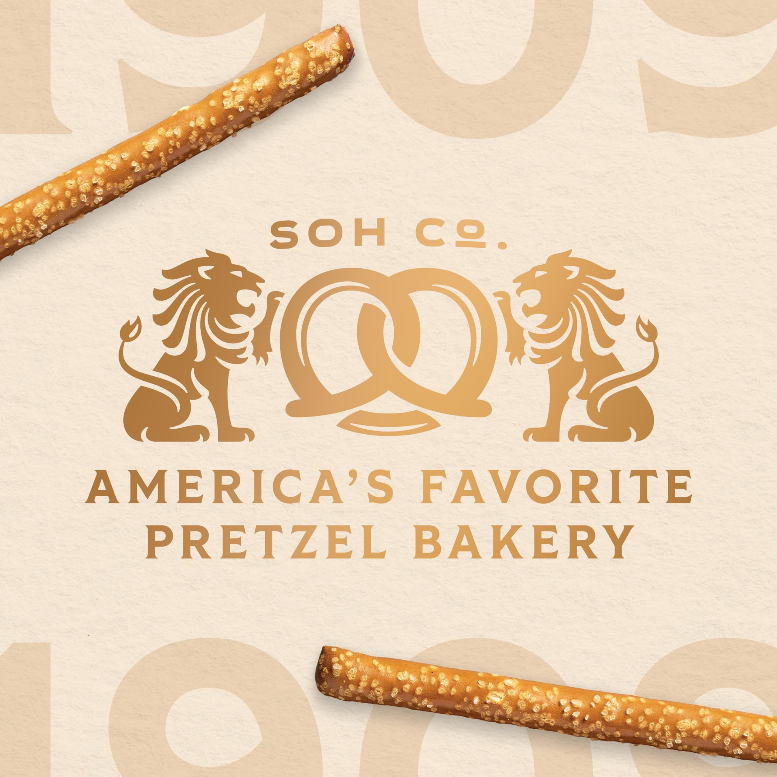 Snyder's pretzel rods are non-GMO and preservative-free for simple snacking.