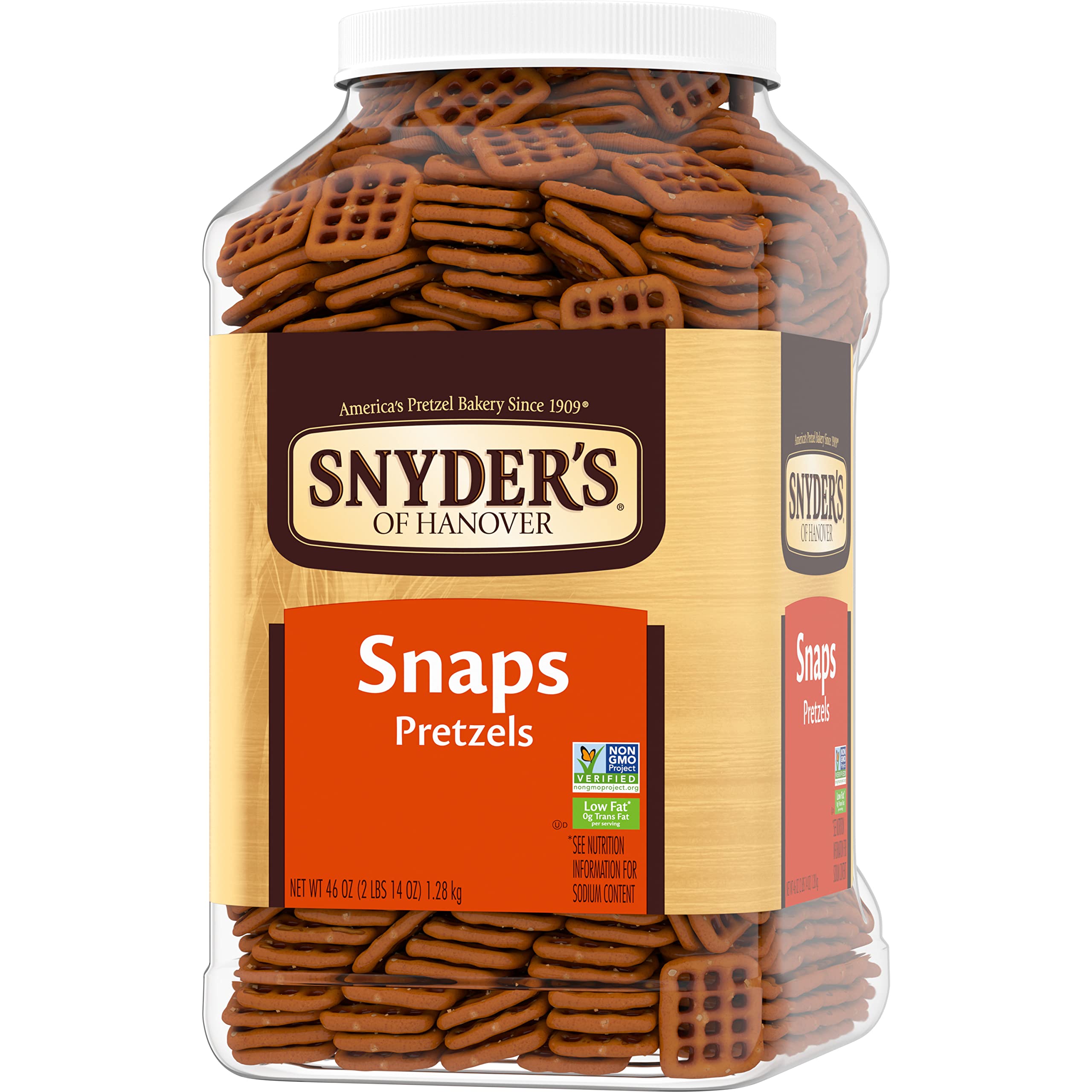 Snyder's of Hanover Pretzel Snaps bulk pantry snack for offices