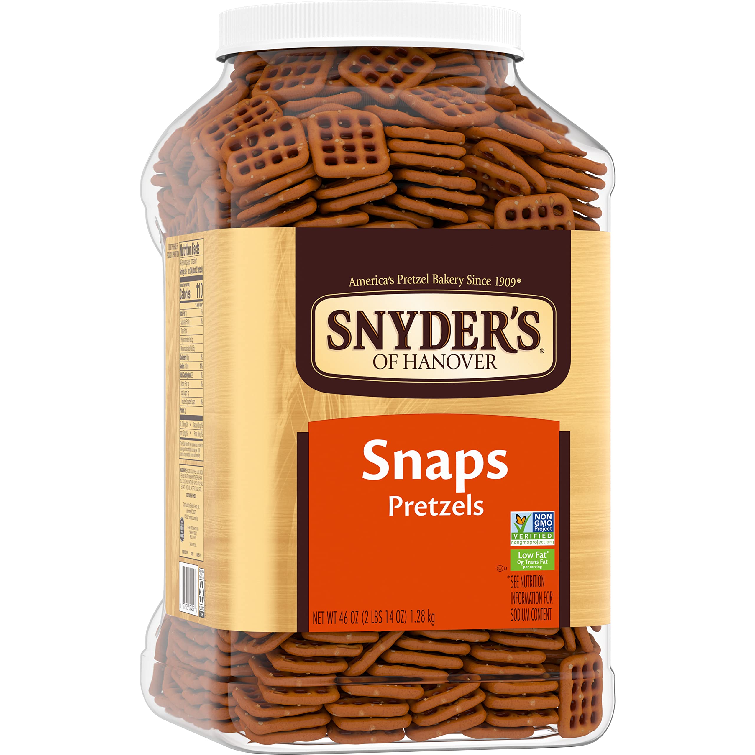 Snyder's of Hanover Pretzel Snaps great for tailgates and party platters