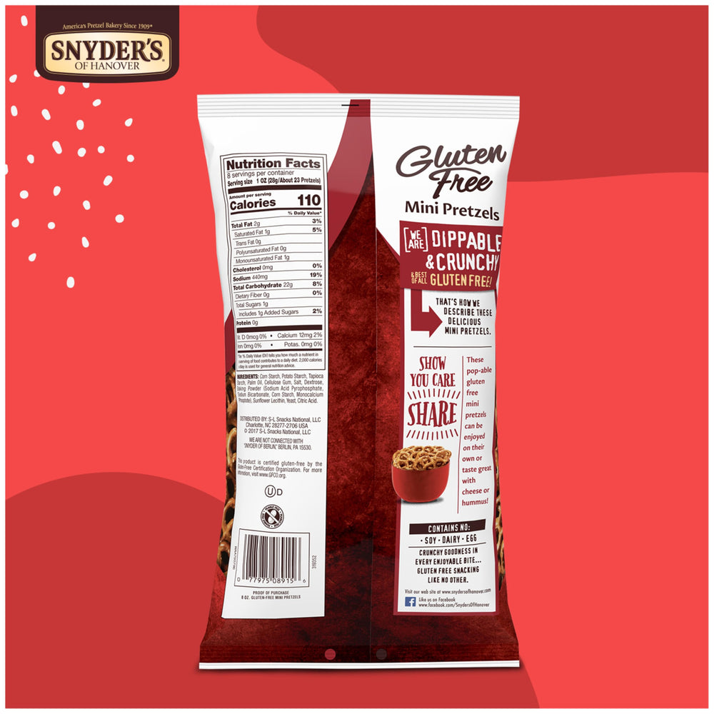 Pretzels with cheese dip suggest gluten-free pairing for lunch.