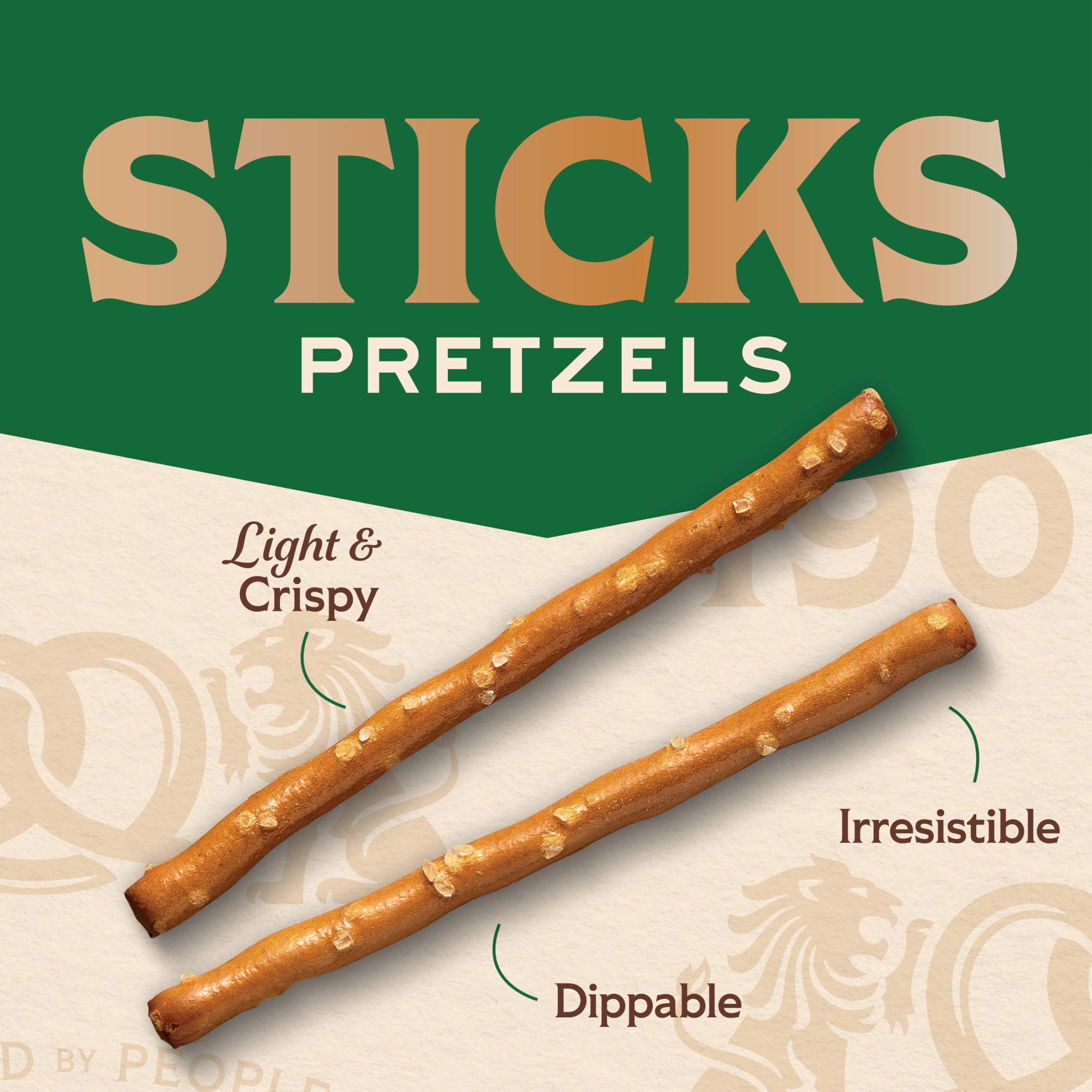 Snyder's of Hanover Sticks Pretzels bag—oven-baked crunch with wholesome ingredients.