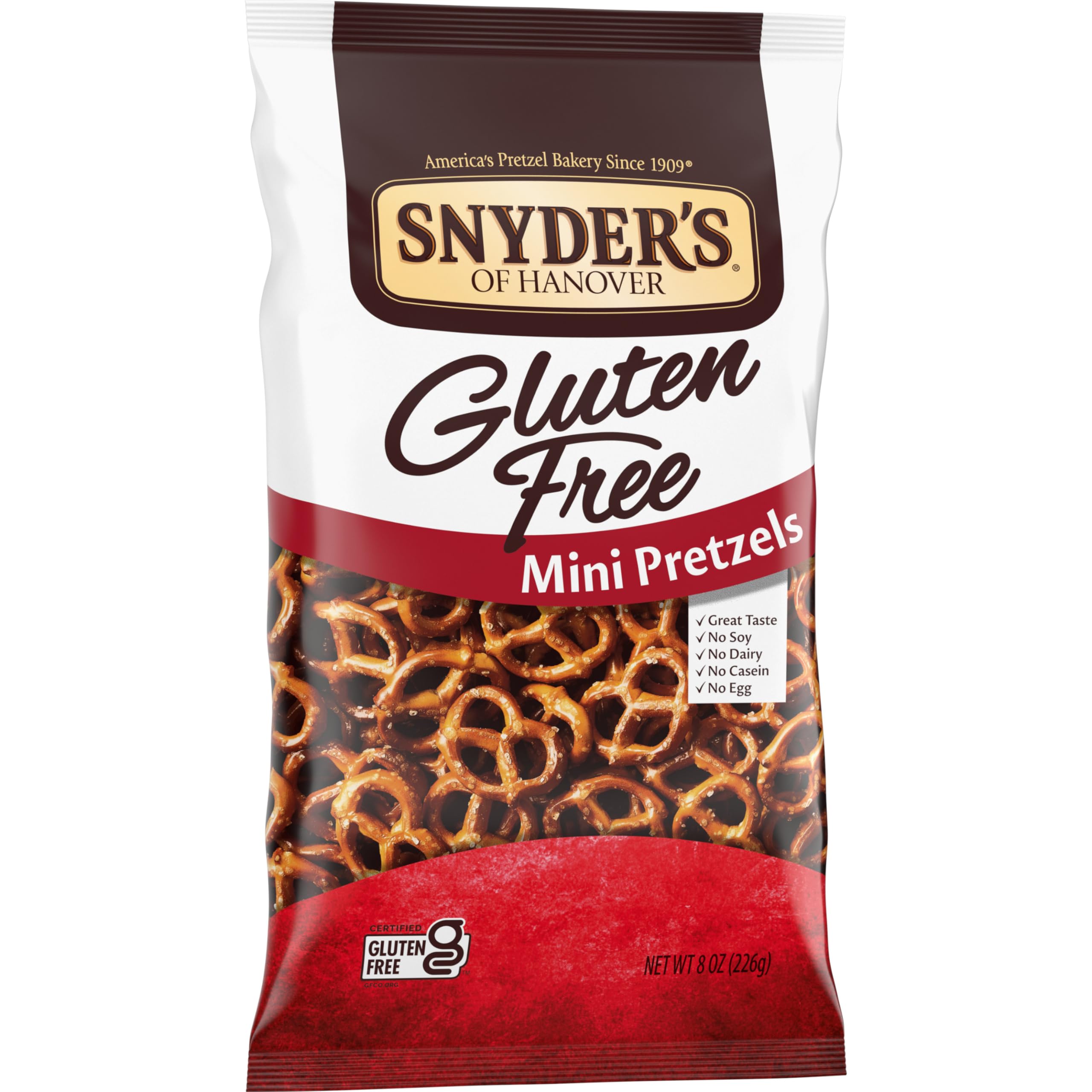 Snyder's mini pretzels added to trail mix for extra crunch and flavor.
