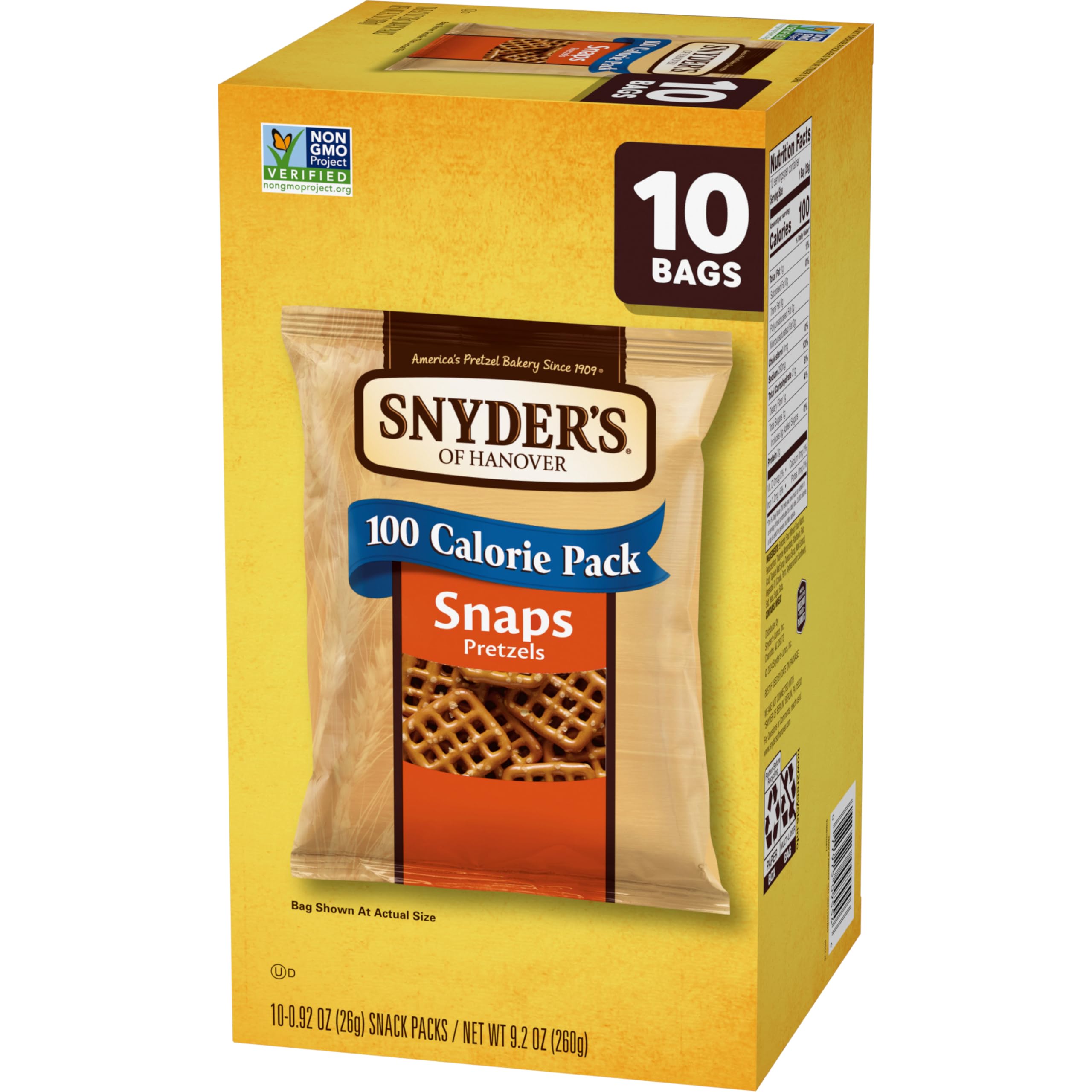 Snyder's of Hanover Snaps arranged in a crunchy cluster inviting a bite.