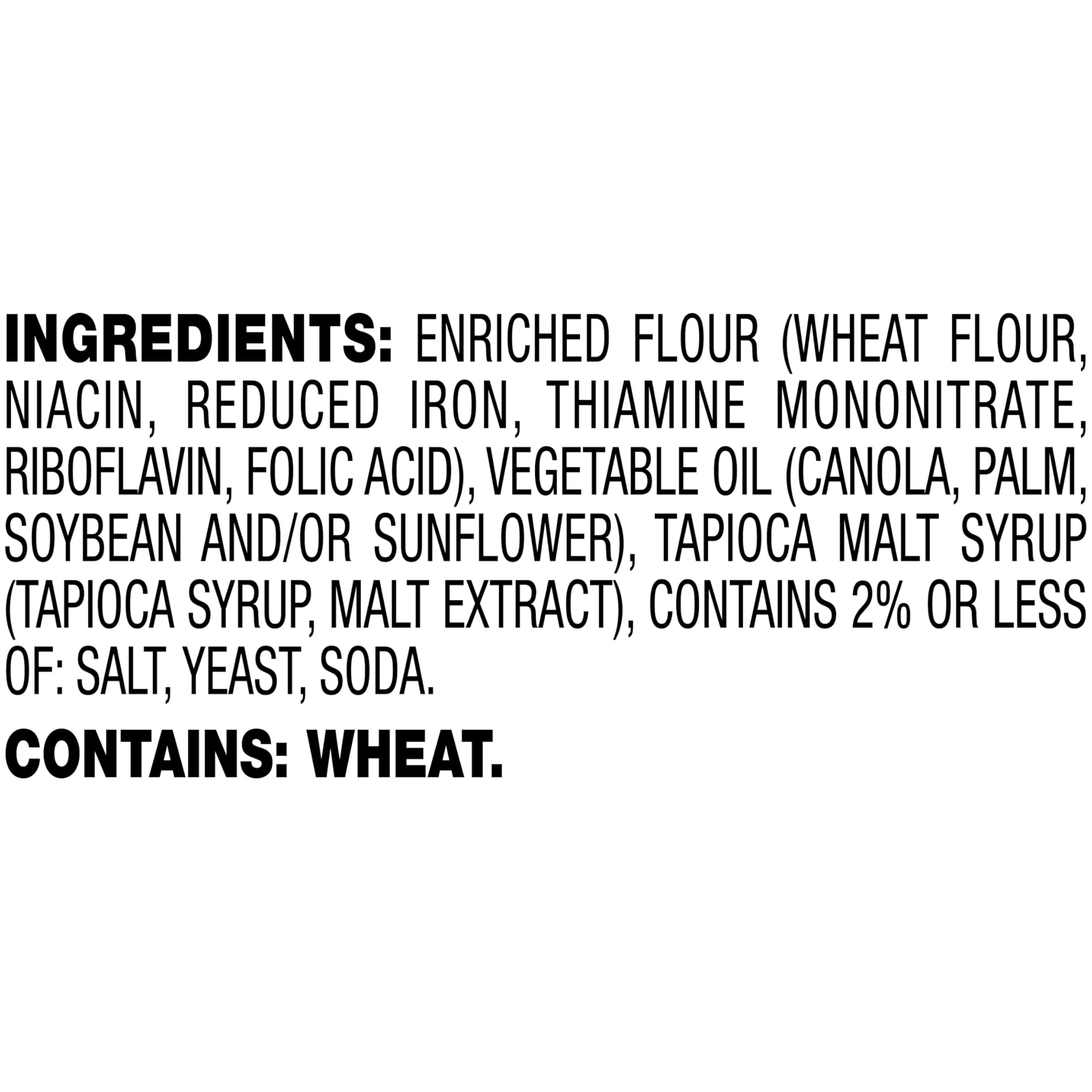 Open bag of Snyder's Old Tyme Pretzels reveals thick, dark pieces ready for dipping.