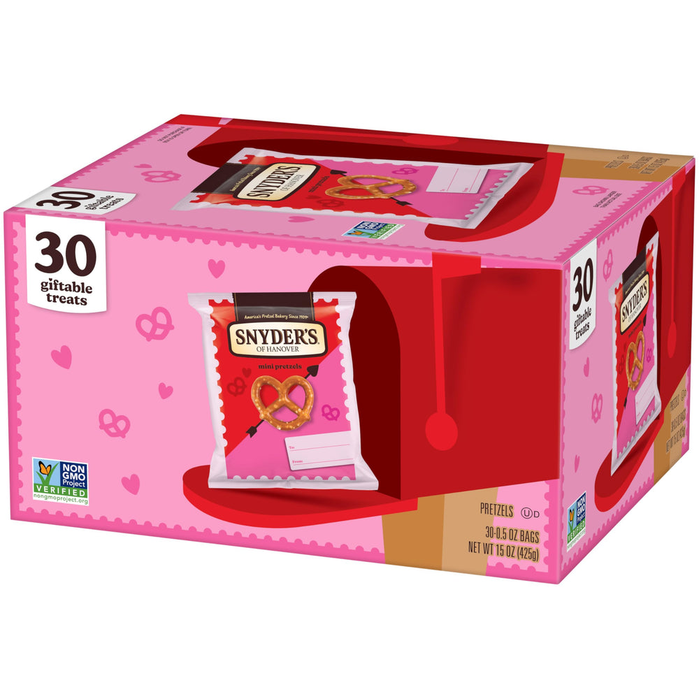 Valentine design detail on packaging enhances seasonal gifting appeal.