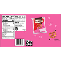 Pretzel pouches shown in pantry or lunchbox, convenient grab-and-go snacking.