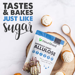 So Nourished Allulose-sweetener packaging shows 2.5 lb size
