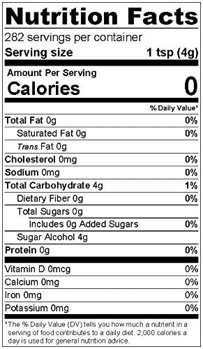 So Nourished Monk Fruit Sweetener with measuring spoon, precise sweetening for recipes.