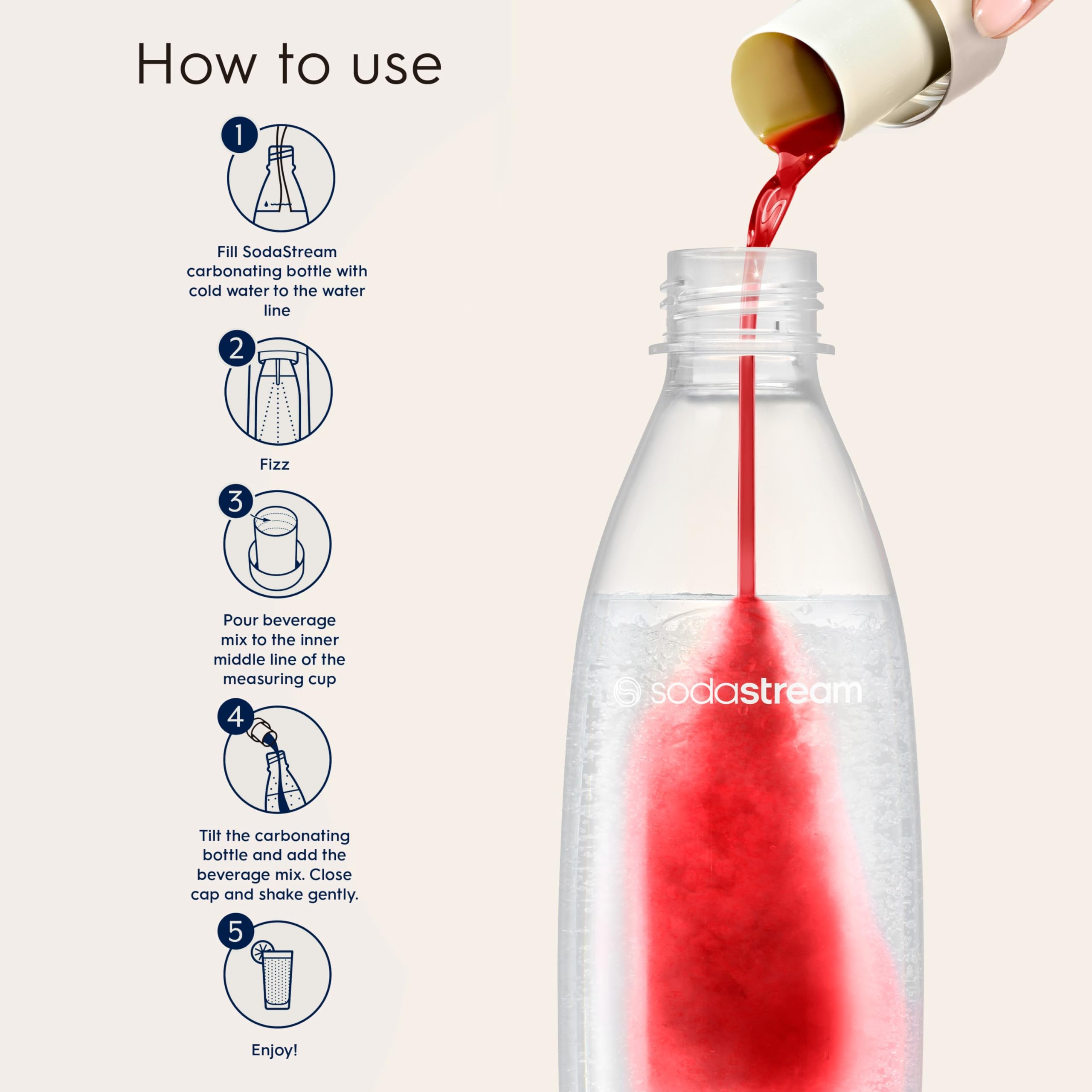 Three bubly Drops Cherry bottles displayed in a 3-pack on shelf.