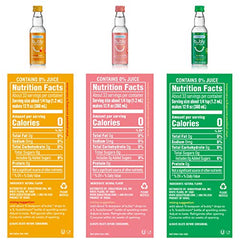 Sodastream Bubly Drops essence bottle showing unsweetened natural flavor with no calories