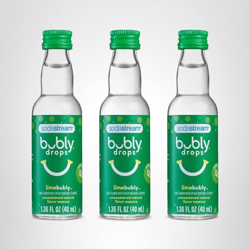 SodaStream bubly Drops Lime 40ml bottles ready to use