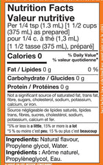 Sodastream Bubly Drops Orange glass serving with orange fizz visualization
