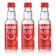 SodaStream bubly Drops strawberry bottle for unsweetened at-home flavoring of sparkling water