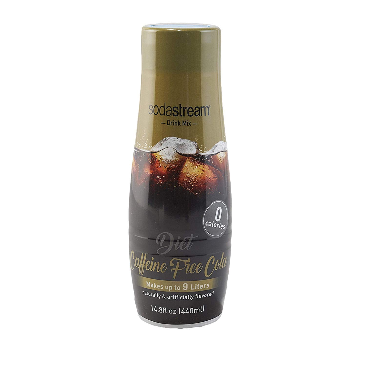 SodaStream Diet Caffeine Free Cola 440ml serving pack ready for at-home mixing
