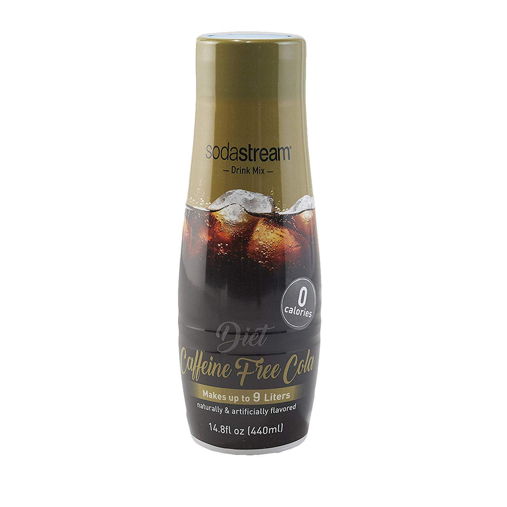 SodaStream Diet Caffeine Free Cola 440ml serving pack ready for at-home mixing
