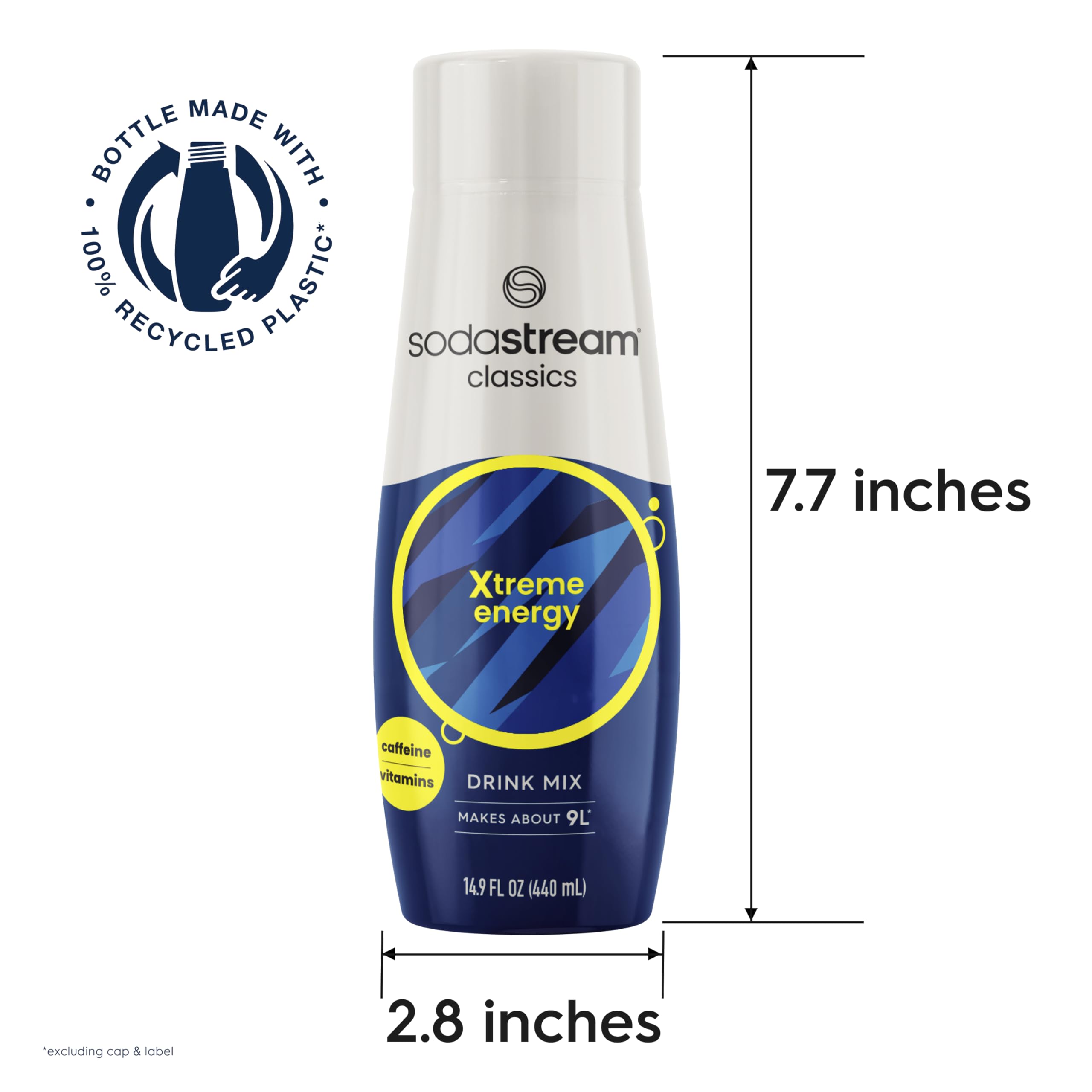 SodaStream Energy carbonation in progress, showcasing quick at-home sparkling drinks.