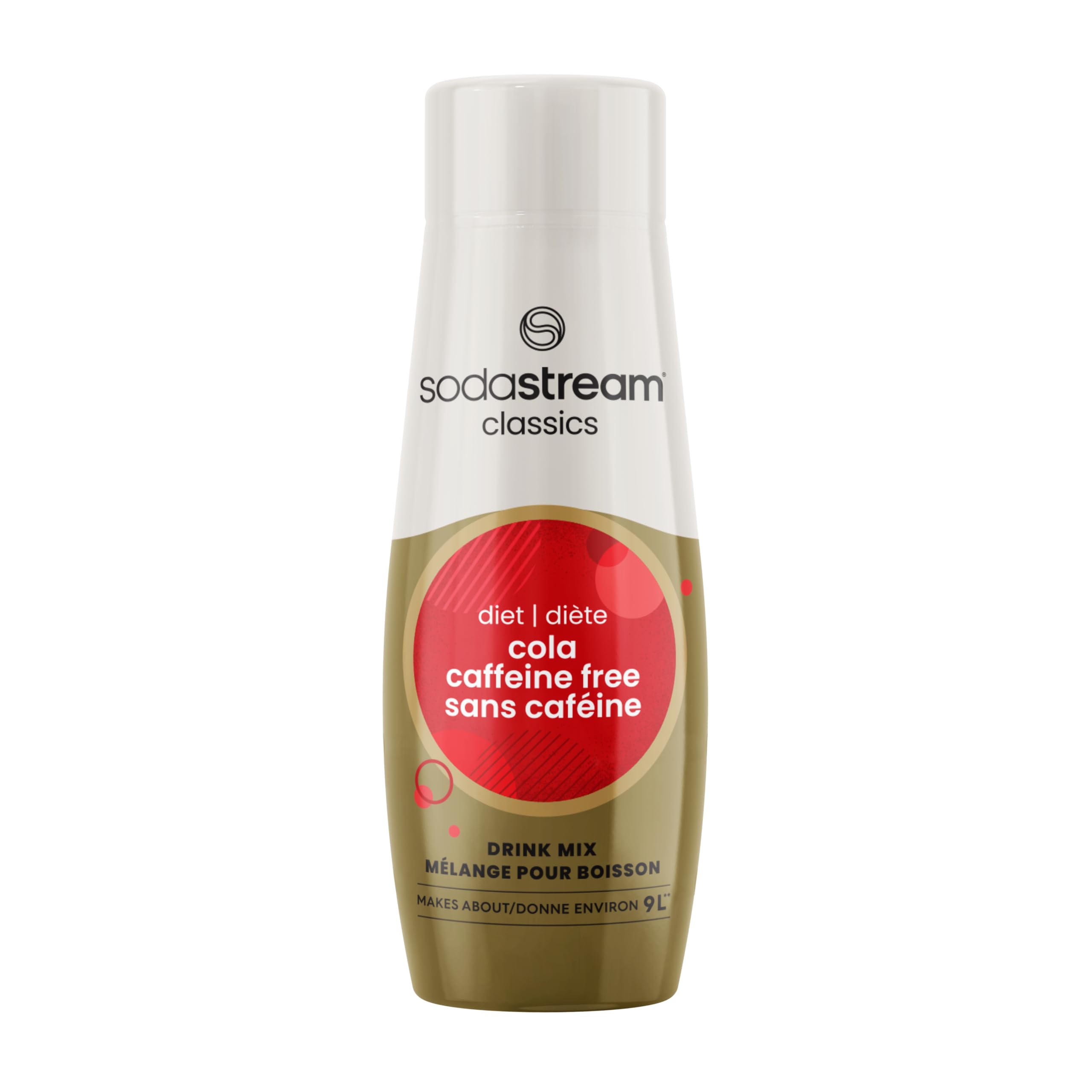 Sodastream Fountain Style caffeine-free diet cola bottle pour for zero-calorie home refreshment