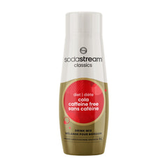 Sodastream Fountain Style caffeine-free diet cola bottle pour for zero-calorie home refreshment