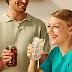 Sodastream Fountain Style diet cola setup ready for at-home dispense