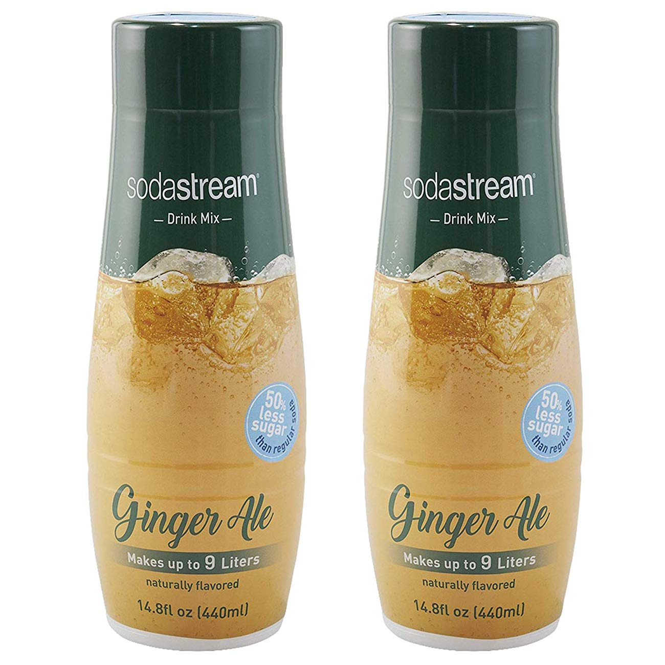 SodaStream Ginger Ale 440ml bottle ready to enjoy refreshing at home.