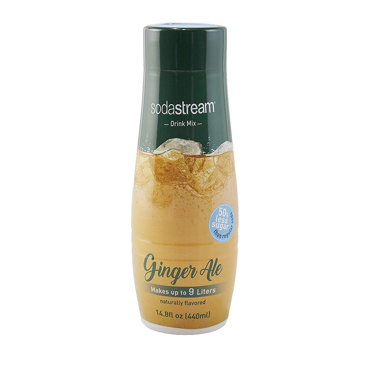 SodaStream Ginger Ale 2-pack on kitchen counter for gatherings at home.