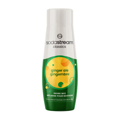 Sodastream Ginger Ale syrup bottle for easy home carbonation and lower-sugar drinks.