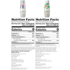 Sodastream Pepsi Diet mix poured into glass for easy at-home flavoring.
