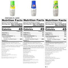 SodaStream Pepsi regular drink mix bottle ready for easy at-home mixing