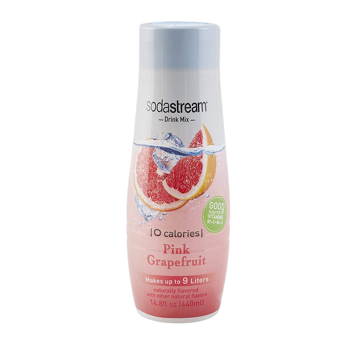 SodaStream Pink Grapefruit sparkling water setup for refreshing serve.