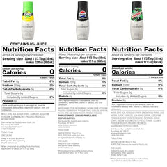 SodaStream Starry Zero Sugar 440ml bottle on the counter for quick zero sugar refresh